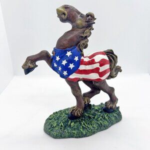 Limited Edition Montana Silversmiths Lifestyles Elmer the Horse US flag